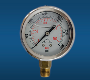 Manómetros para sistemas hidráulicos